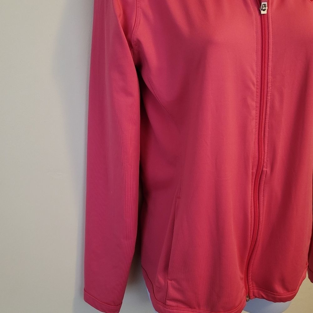 Nike pink dri-fit zip up jacket size M - Picture 2 of 7